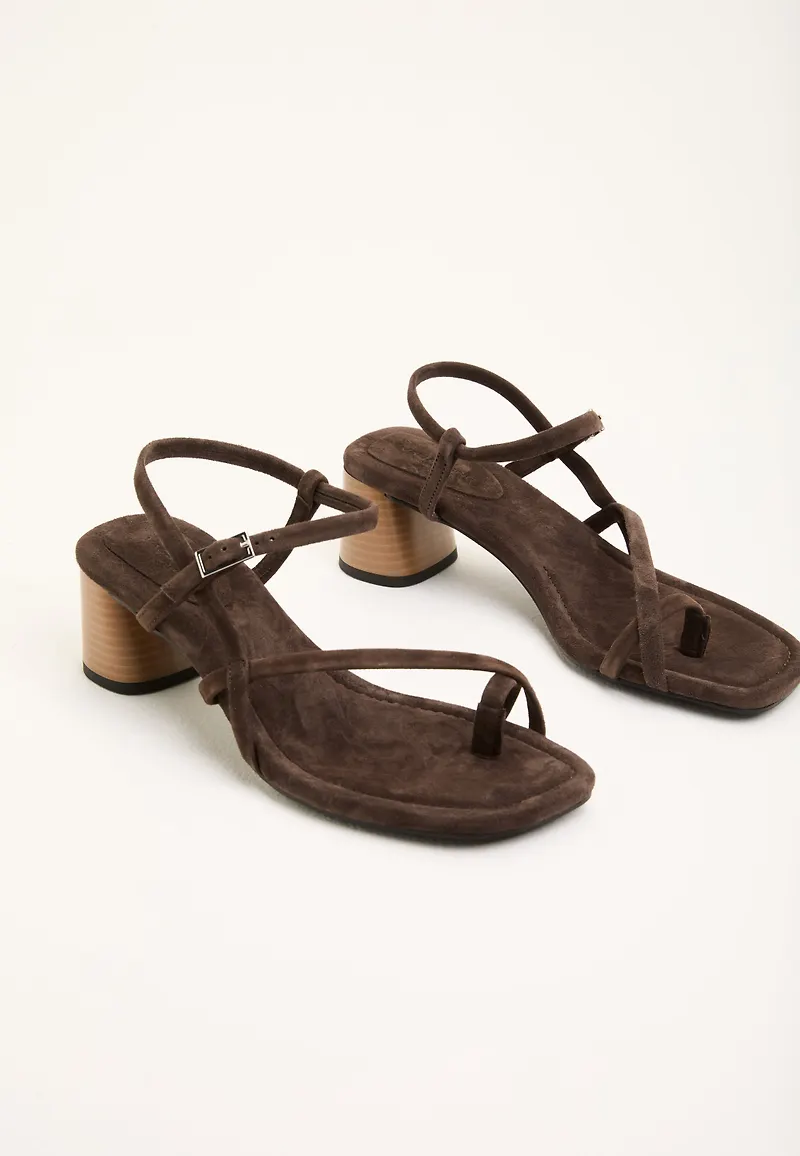 Evie Suede Sandal