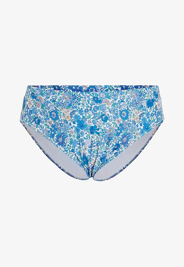 Evoked Vila - Bikinitrosor viMelena High Waist Briefs Curve - Blå