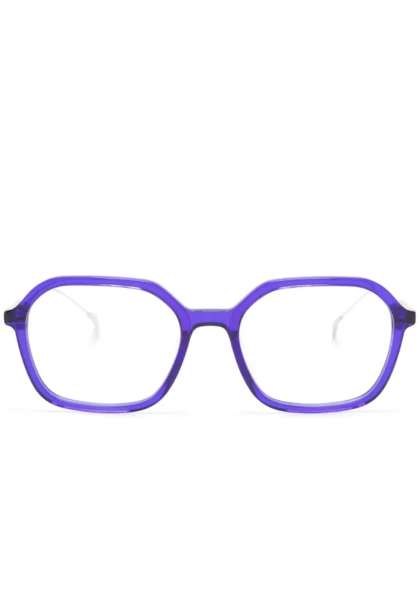 Eyepetizer Aida fyrkantiga glasögon - Blå