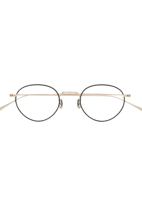 Eyevan7285 runda glasögon - Guldfärgad