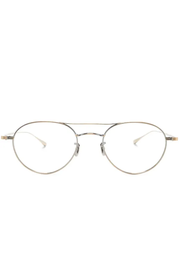 Eyevan7285 runda glasögon - Silverfärgad