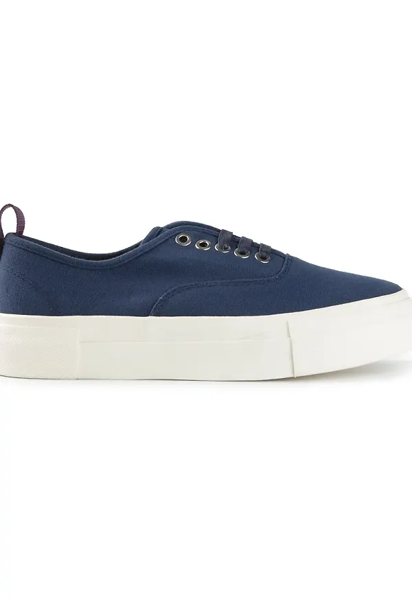 EYTYS canvas lace up trainers - Blå
