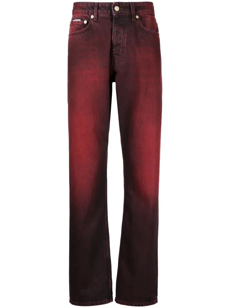 EYTYS straight-jeans - Röd