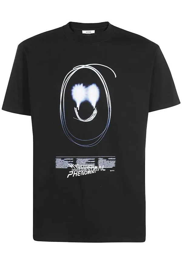 EYTYS t-shirt med tryck - Svart