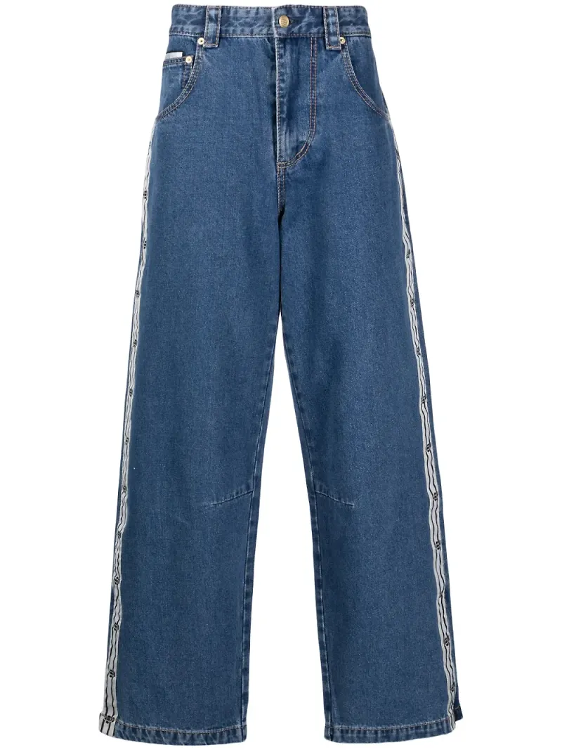 EYTYS Titan wide leg-jeans - Blå