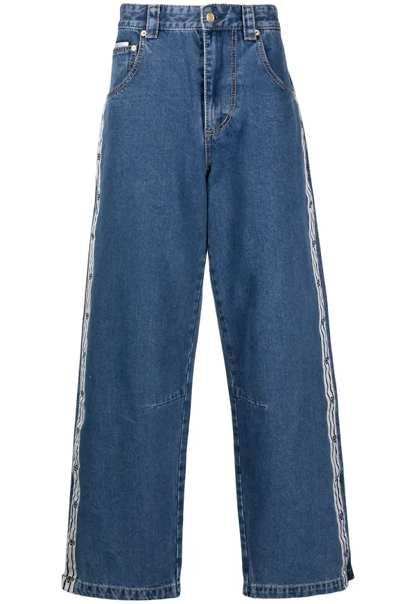 EYTYS Titan wide leg-jeans - Blå