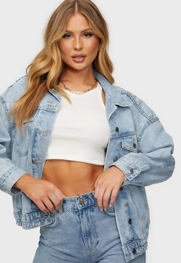Gina Tricot 90s denim jacket Jeansjackor