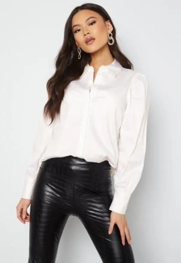Object Collectors Item Roxa Puff Sleeve Shirt White 36