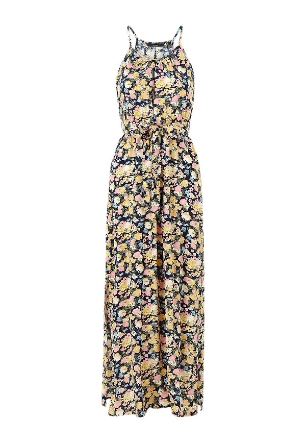 Vero Moda - Maxiklänning vmSimply Easy Slit Maxi Dress Wvn - Blå