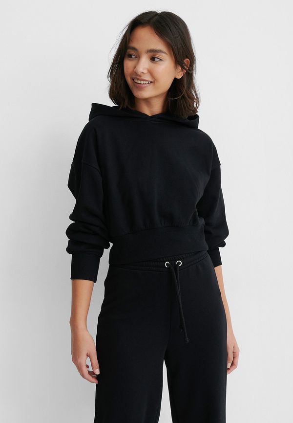 NA-KD Reborn Ekologisk Hoodie - Black