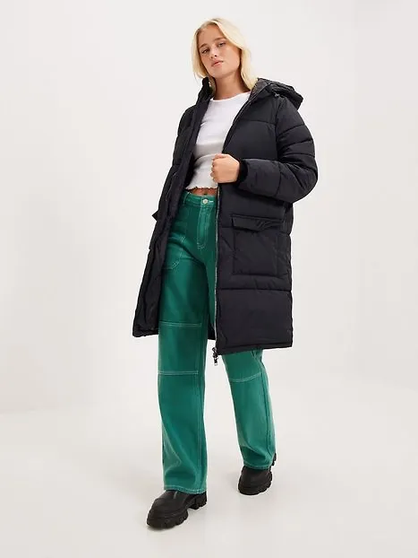 Object Collectors Item Objzhanna L/S Long Jacket Noos Dunjackor Svart