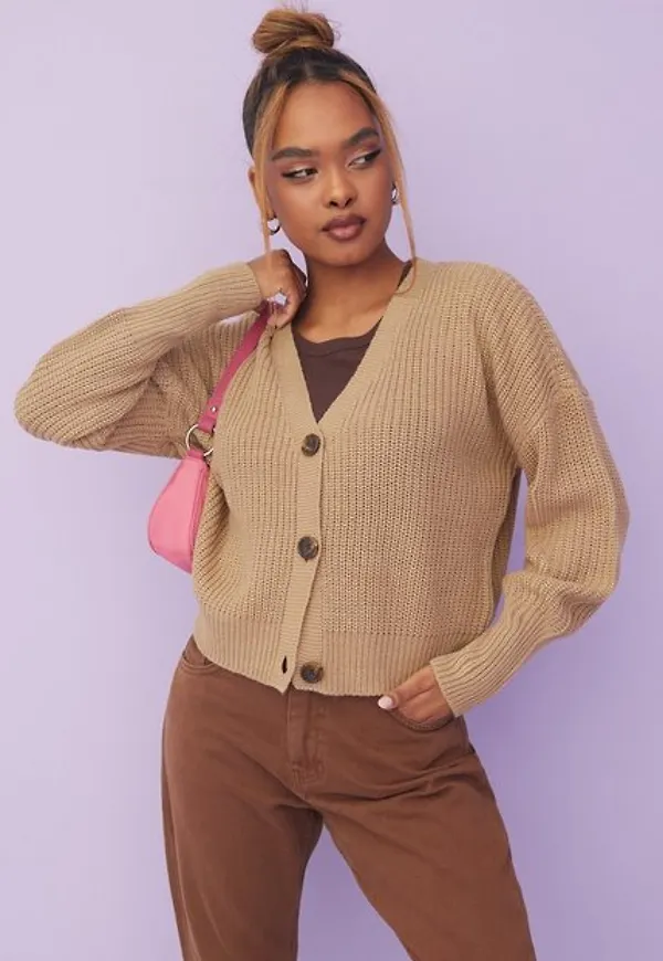 Vero Moda Vmlea Ls V-Neck Cuff Cardigan Noos Cardigans Nomad