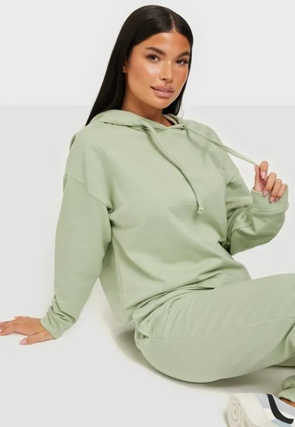 Only Onldreamer L/S Hood Swt Noos Hoodies Desert Sage