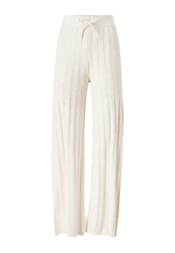Only - Byxor onlNew Tessa Wide Pant Knt - Beige