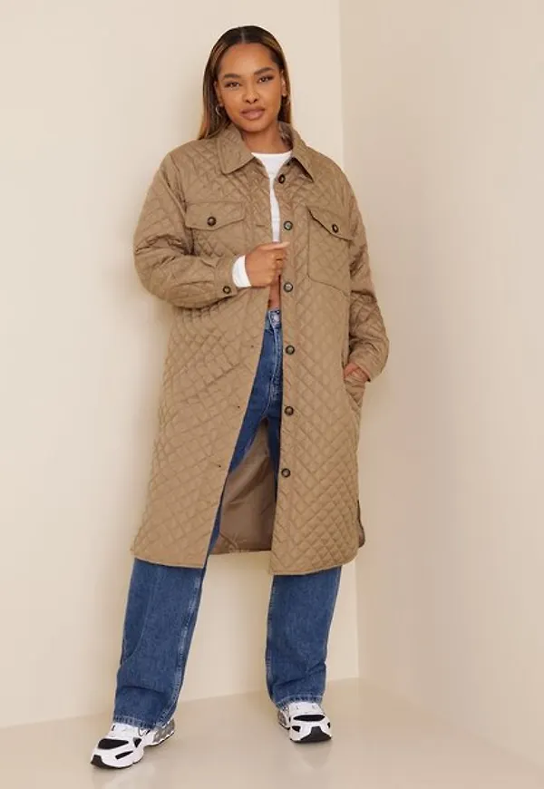 Vero Moda Vmsimonerose Long Coat Kappor Tigers Eye