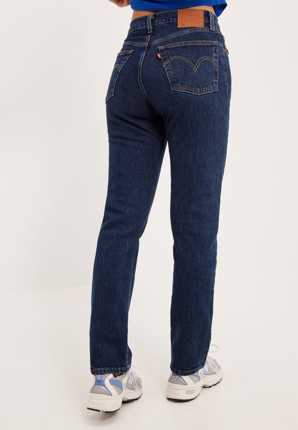 Levi's - High waisted jeans - 501 Crop Salsa Stonewash - Jeans