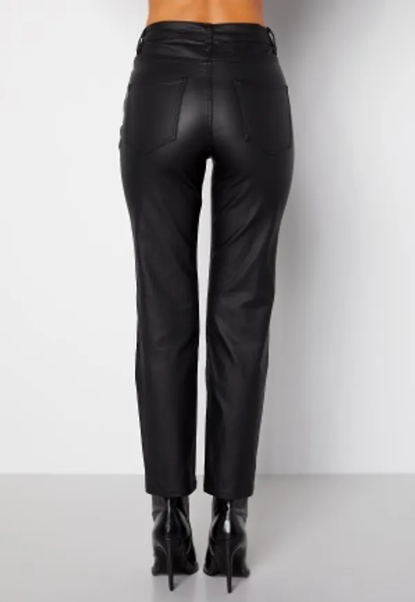 Happy Holly Maja coated pants Black 40