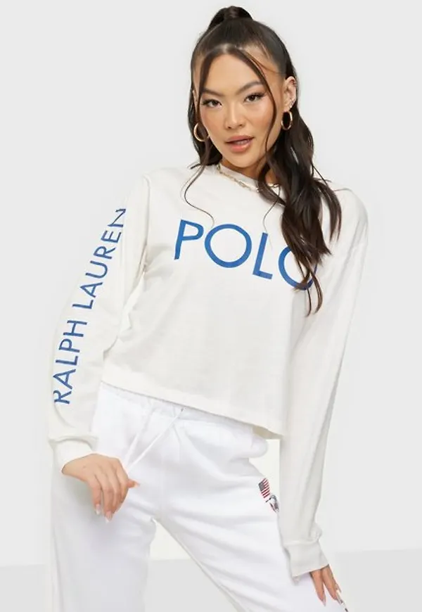 Polo Ralph Lauren Crp Ls T-Long Sleeve-T-Shirt Långärmade toppar