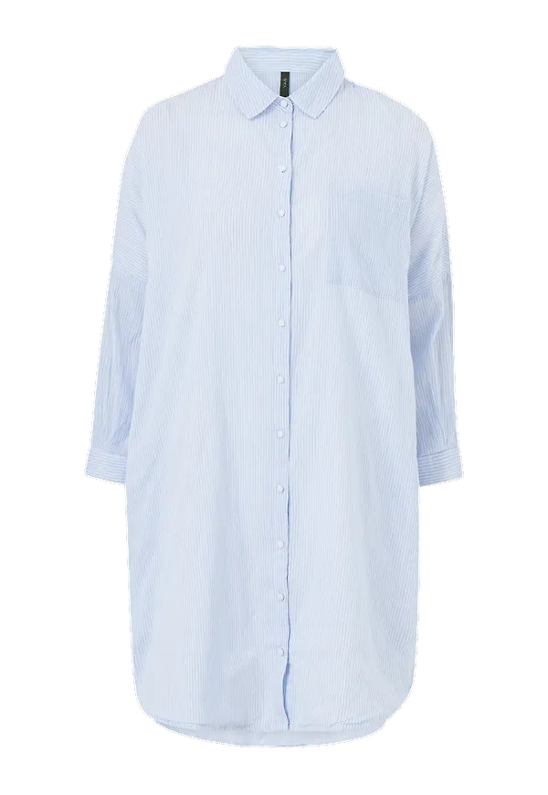 Y.A.S - Långskjorta yasFamira 3/4 Oversized Shirt - Vit