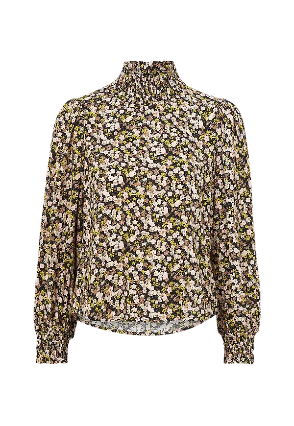 Y.A.S - Blus yasNula LS Top S. - Svart