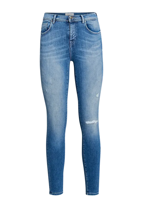 Only - Jeans onlCarmen Reg Skank - Blå