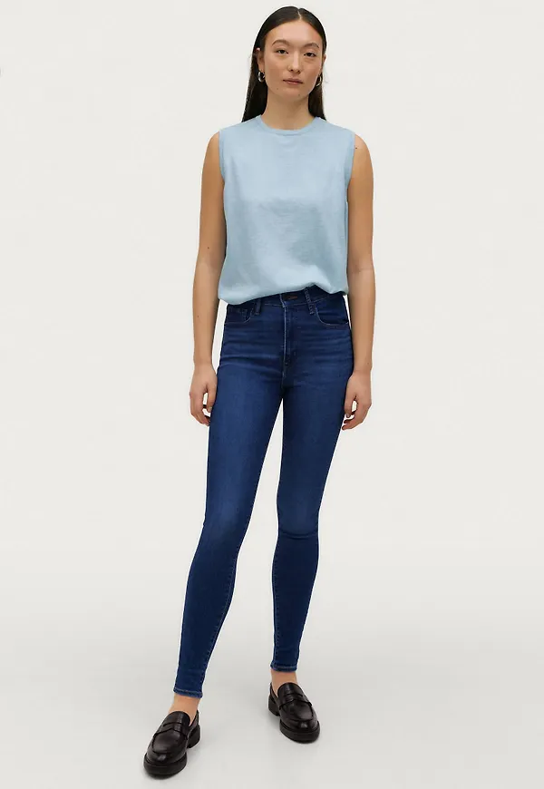 Levi's - Jeans Mile High Super Skinny - Blå