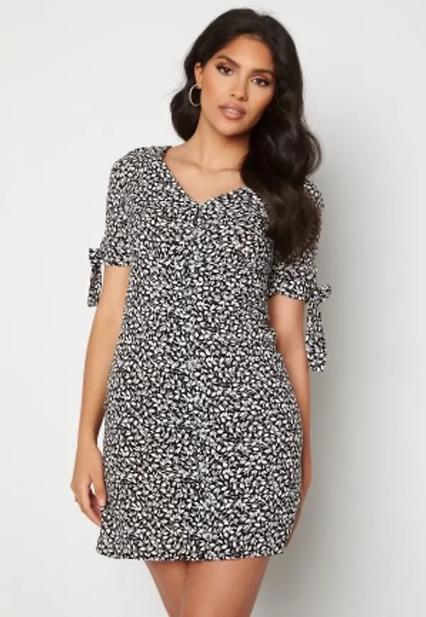 Trendyol V-Neck Summer Dress Siyah/Black 38