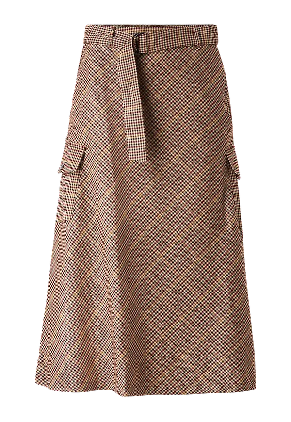 KAFFE - Kjol kaDadenza Skirt - Svart