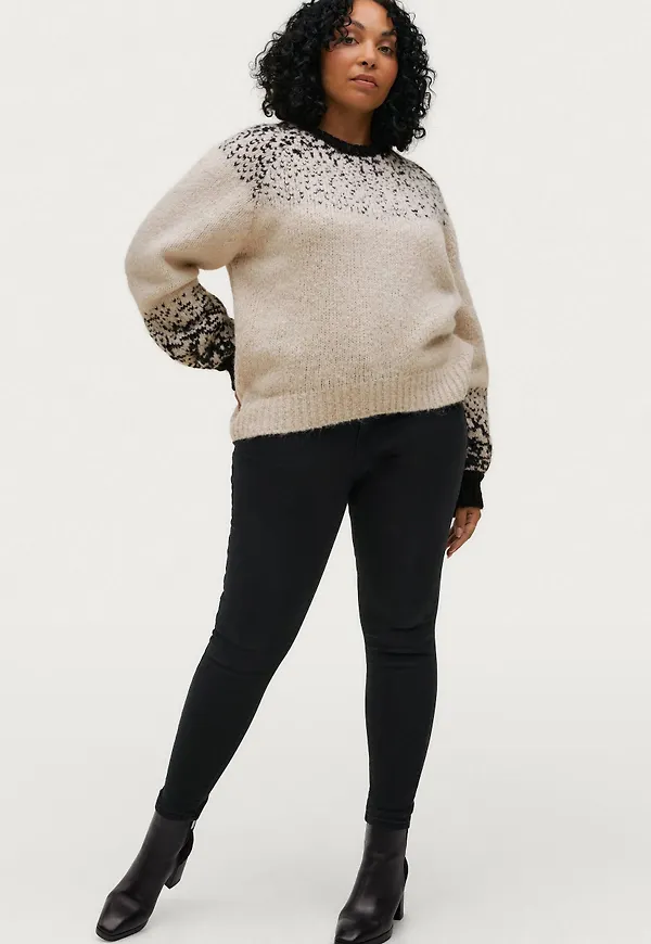 Vero Moda - Jeans vmSophia HR Skinny - Svart