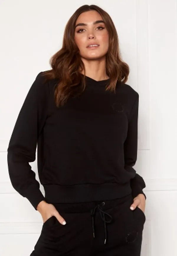 Noisy May Lupa L/S Logo Sweat Black XS
