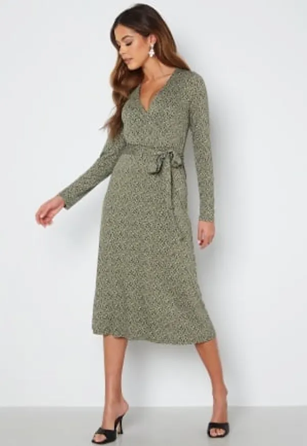 Happy Holly Katrine wrap dress Dotted 52/54