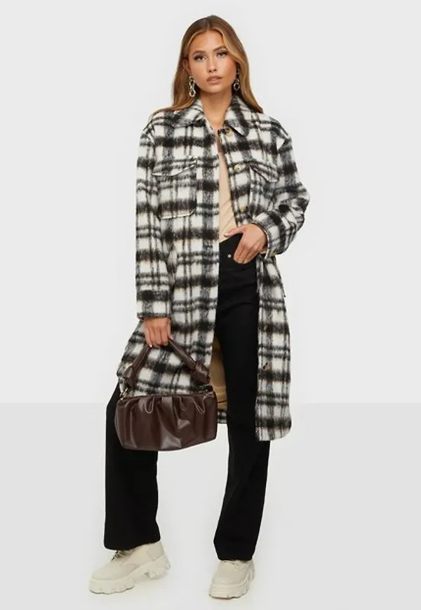 Selected Femme Slfcaron Wool Shirt Jacket W Kappor