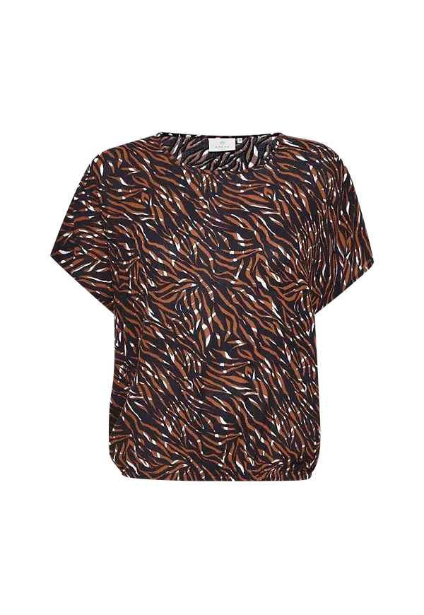 KAFFE - Blus kaZabia Blouse - Blå