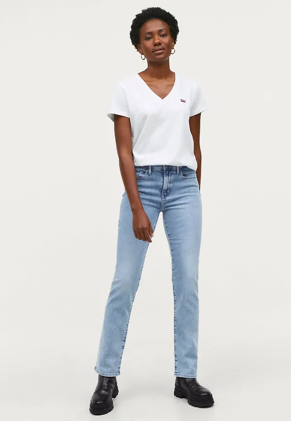Levi's - Jeans 724 High Rise Straight London - Blå
