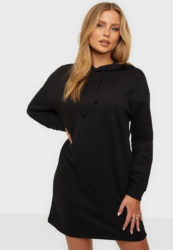 Only Onldreamer Life Sweat Hood Dress Sw Långärmade klänningar