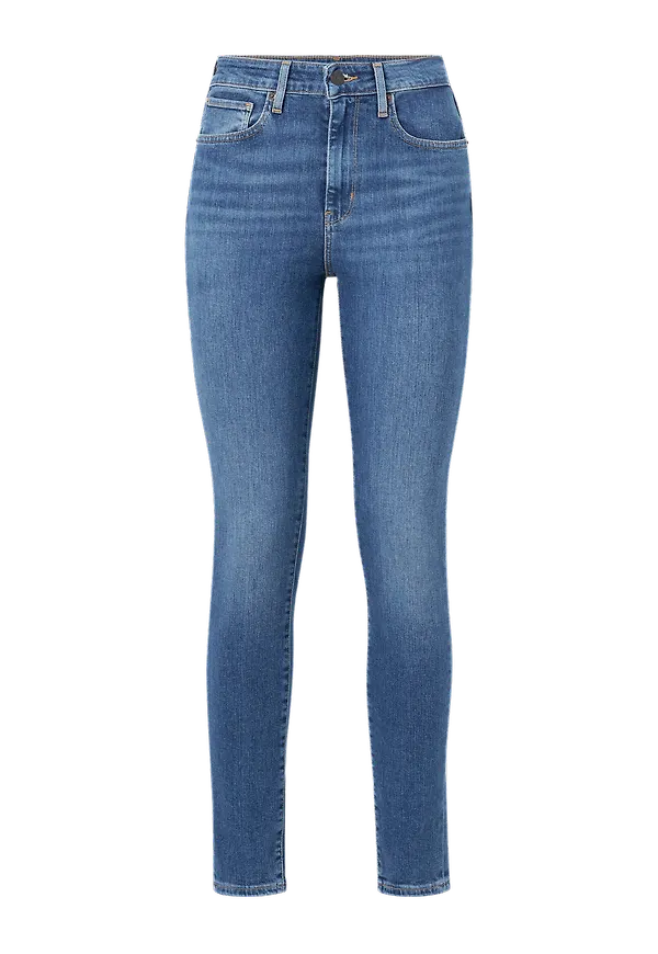 Levi's - Jeans 721 High Rise Skinny - Blå