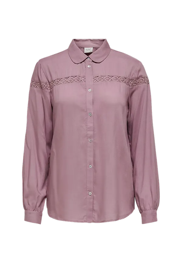 JDY - Blus jdyRosalina L/S Shirt Wvn - Lila