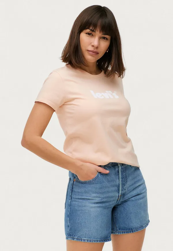 Levi's - Jeansshorts 501 Short Long Montgomery Stonewash - Blå