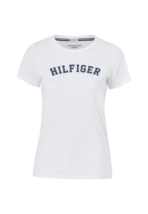 Tommy Hilfiger - Topp SS Tee Print - Vit