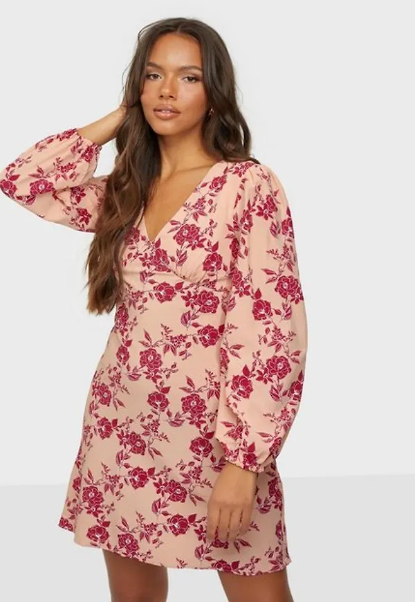 Glamorous Long Sleeve Mini Dress Klänning
