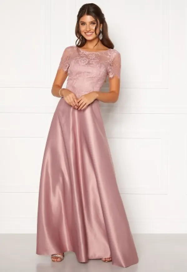 Moments New York Madeleine Satin Gown Light lilac 40