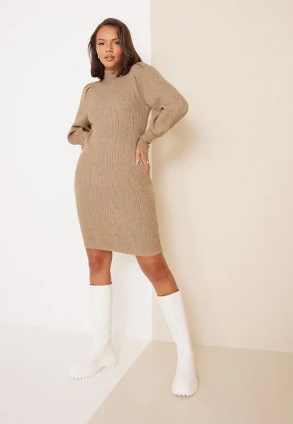 Only Onlkatia L/S Dress Cc Knt Långärmade klänningar