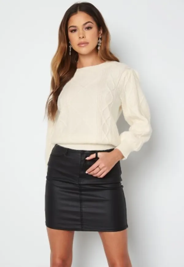 Happy Holly Nahia knitted sweater Cream 36/38