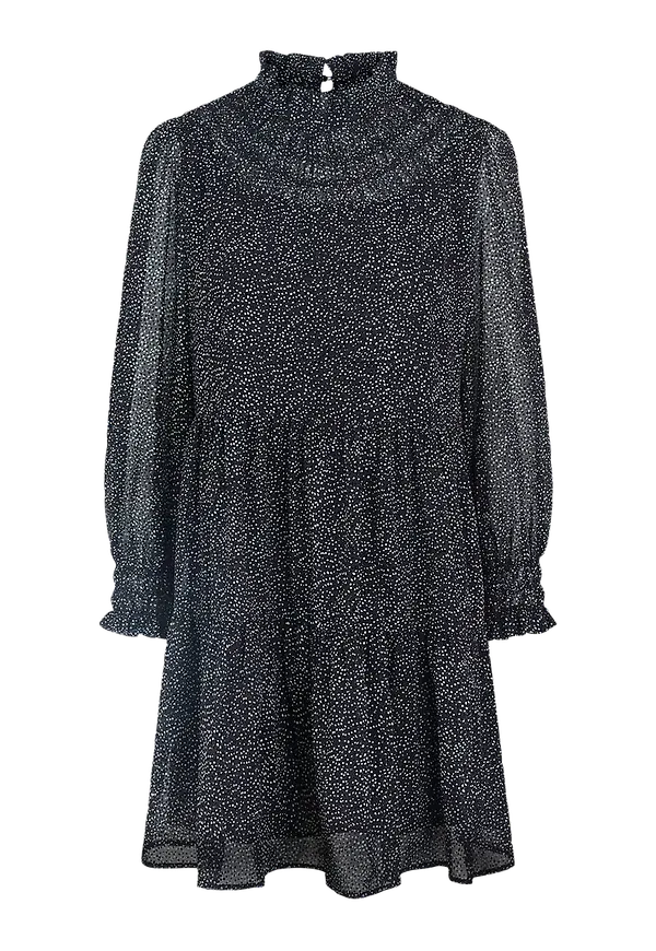 pieces - Klänning pcMathila LS Dress - Svart