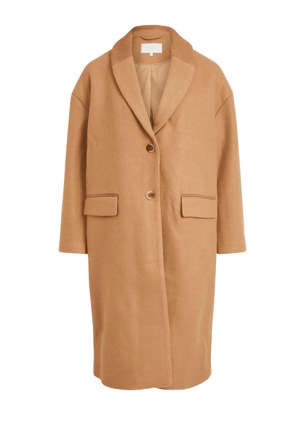 Vila - Kappa viCallee Wool Coat - Brun