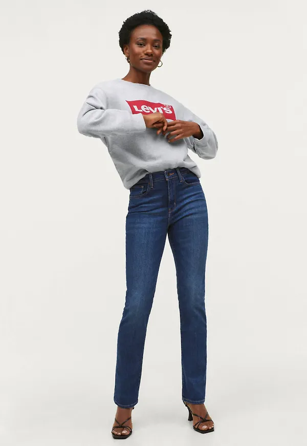 Levi's - Jeans 724 High Rise Straight London - Blå