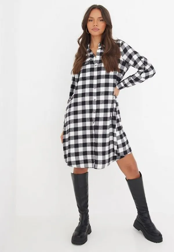 Noisy May Nmatle L/S Shirt Dress Långärmade klänningar