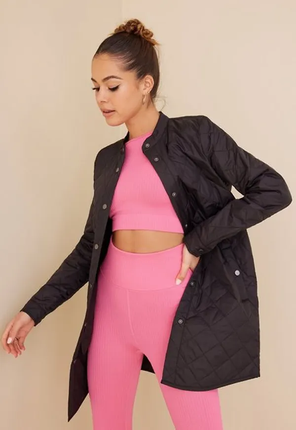 Vila Vitrish Quilted Jacket/Su - Noos Övriga Jackor Black