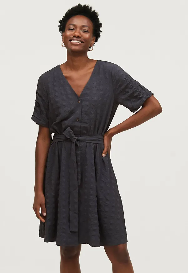 Soaked in Luxury - Klänning slArjana Dress SS Solid - Blå