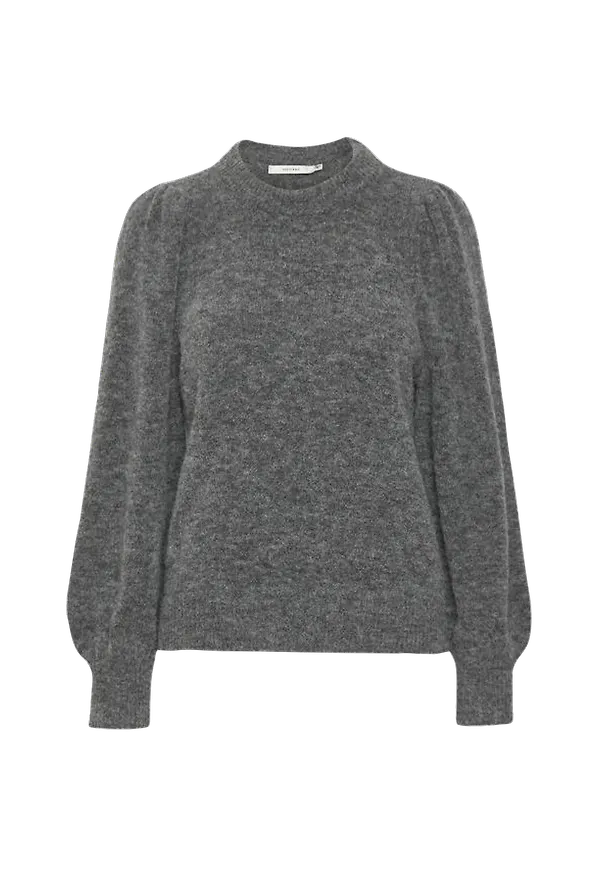 Gestuz - Tröja AlphaGZ Pullover - Grå